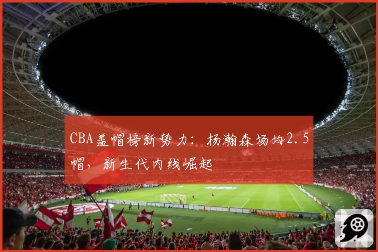 CBA盖帽榜新势力:杨瀚森场均2.5帽,新生代内线崛起
